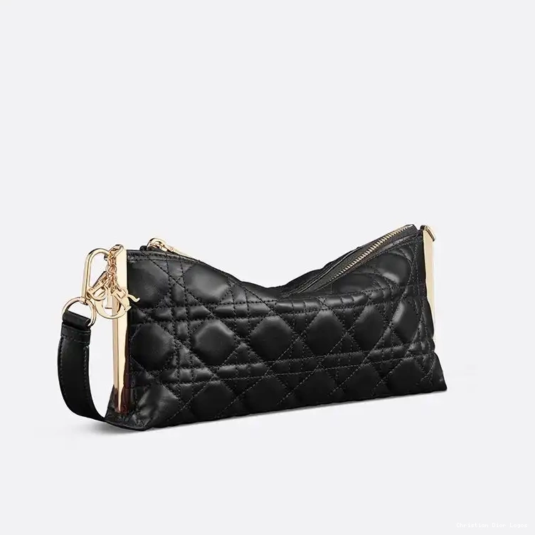 Cheap Bag Black Club Cannage Dior Lambskin 0429 Luxury
